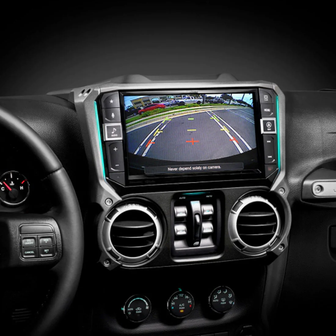 Alpine I509-WRA-JK Restyle 9" Custom-Fit Digital Multimedia Receiver for select 2011 -18 Jeep Wrangler JK Models (I509WRAJK) - Image 5