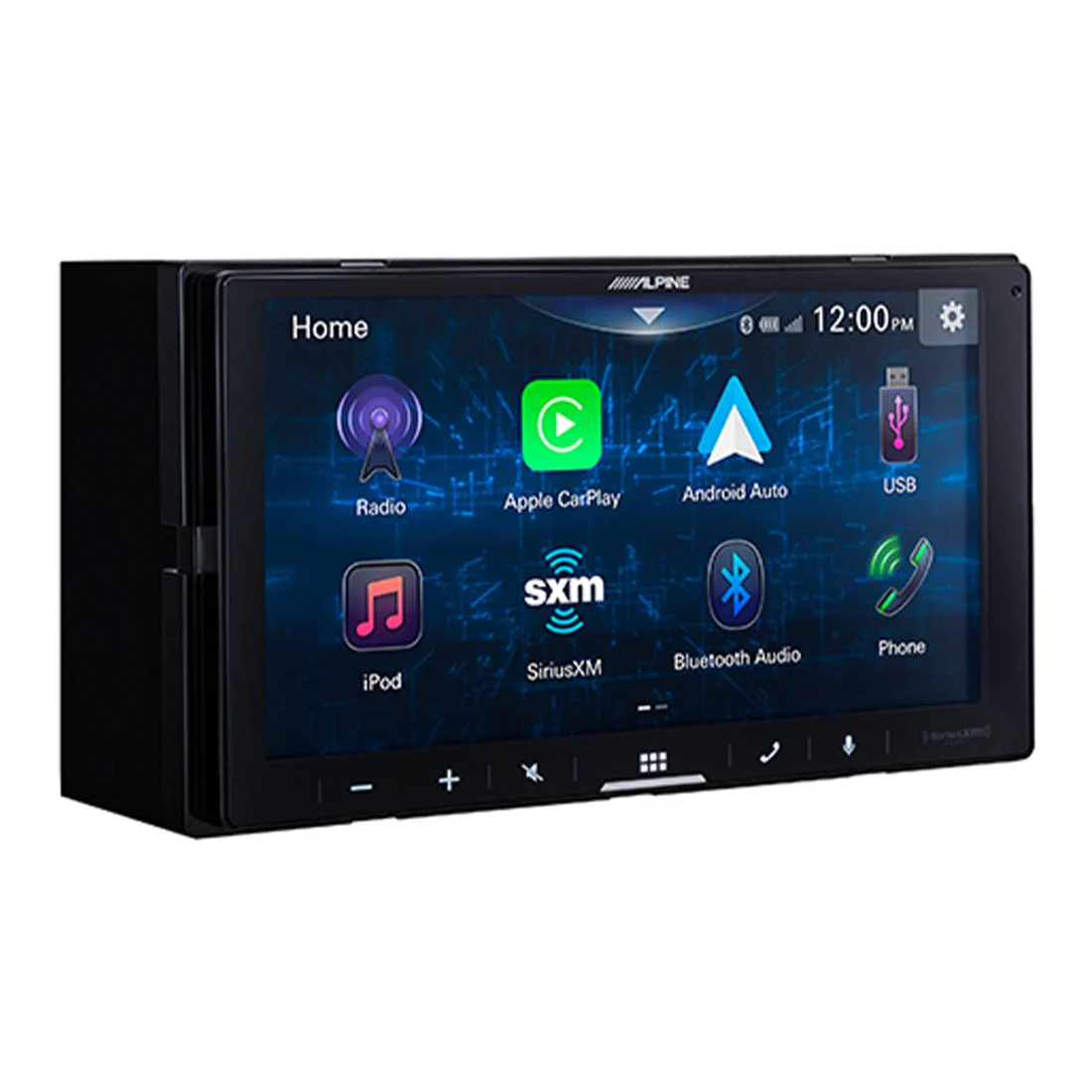 Alpine iLX-W670 Double-DIN 7" Ultra-Shallow Digital Multimedia Receiver with PowerStack (ILXW670) - Image 2