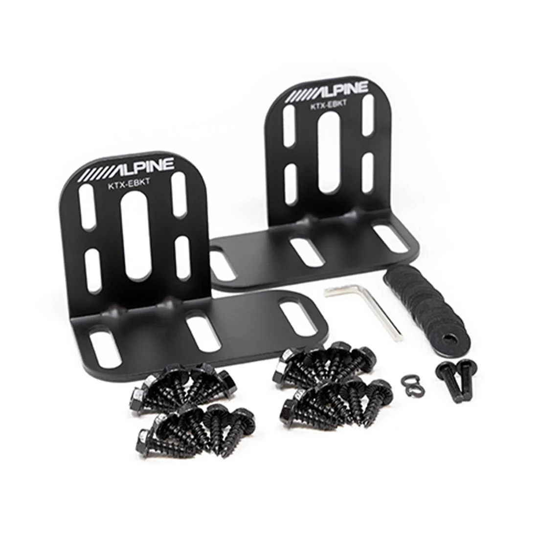 Alpine KTX-EBKT Universal Mounting Bracket for Alpine Subwoofer Enclosures (KTXEBKT) - Image 3
