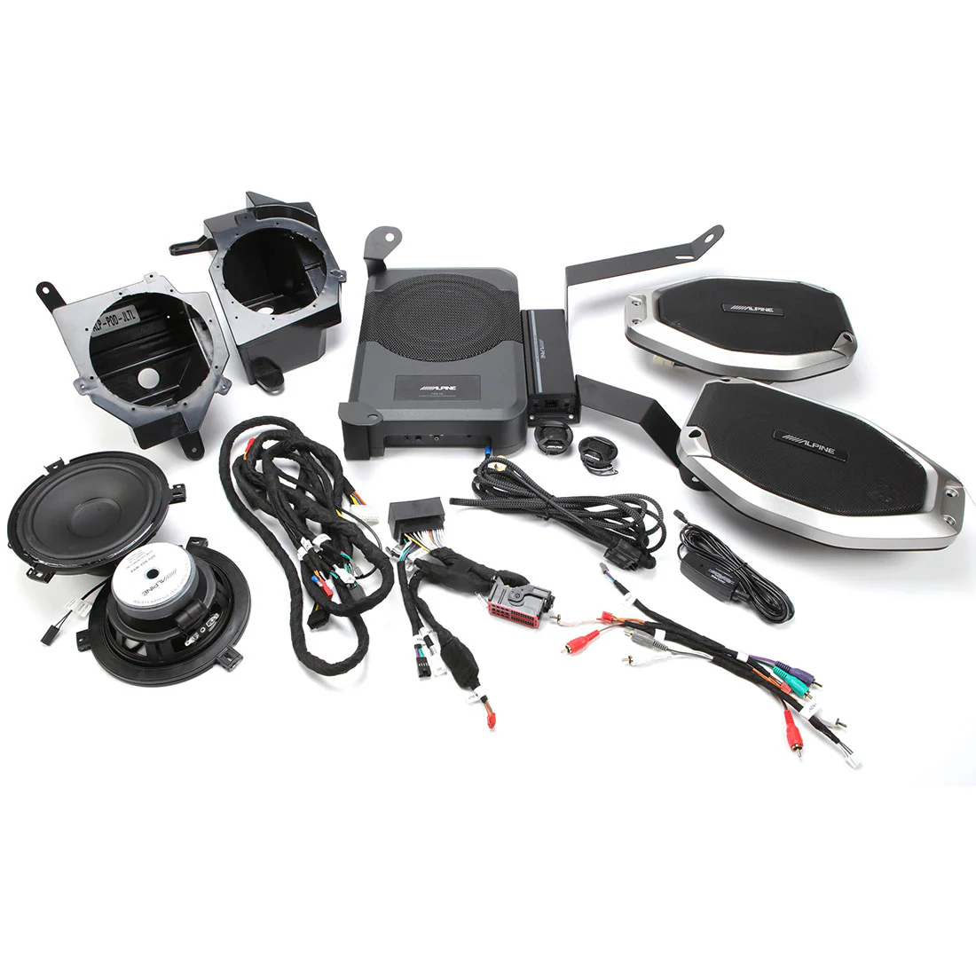 Alpine PSS-24WRA Complete Speaker System for select 2018-up Jeep Wrangler and 2020-up Jeep Gladiator Vehicles (PSS24WRA)