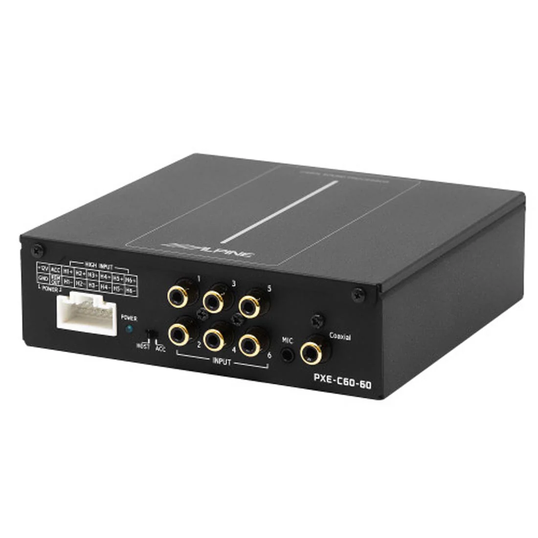 Alpine PXE-C60-60 Optim6 6-Channel Hi-Res Sound Processor with Automatic Sound Tuning (PXEC6060) - Image 4