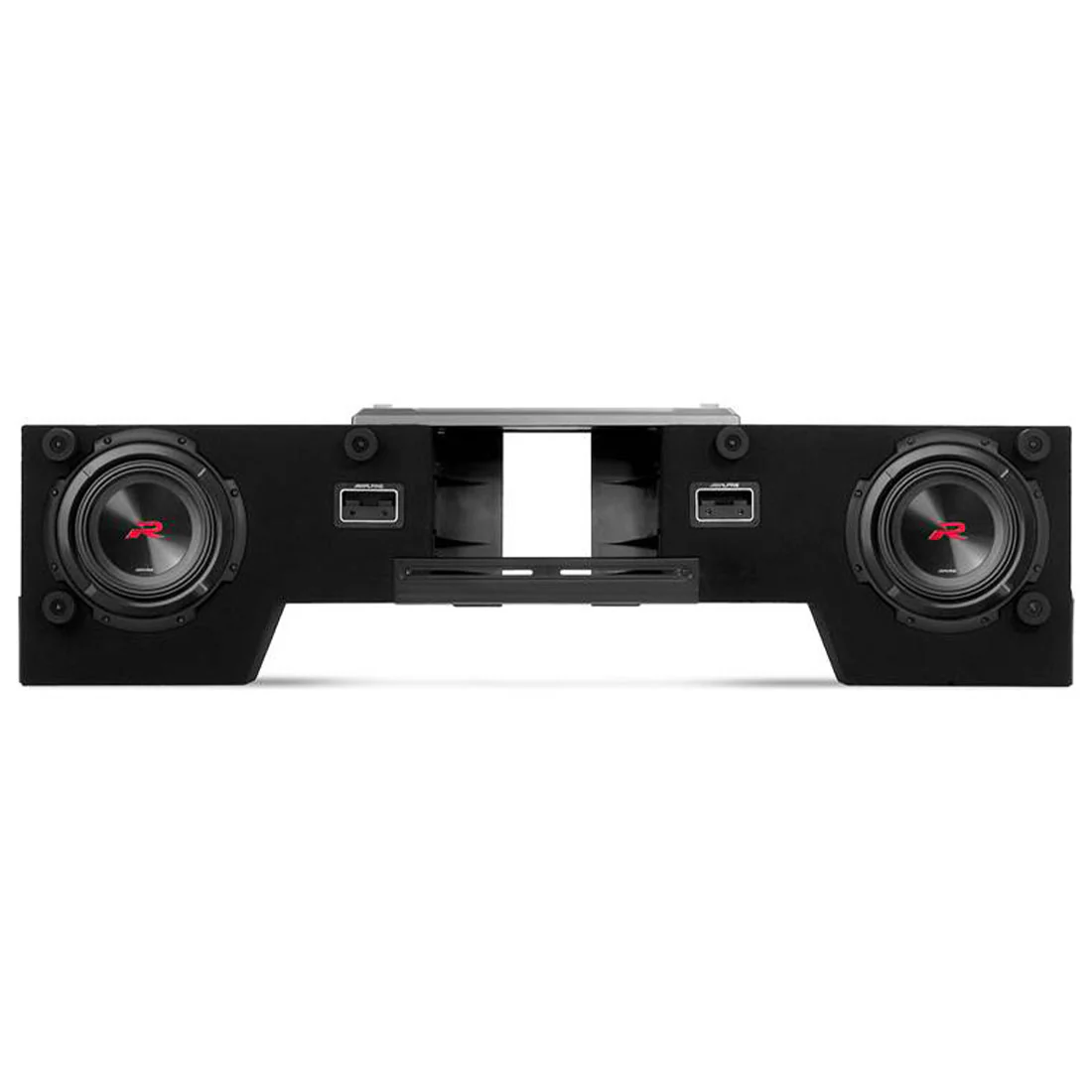 Alpine R2-DB8V-TRK Halo Series 8" Ported Dual Subwoofer Enclosure (R2DB8VTRK) - Image 3