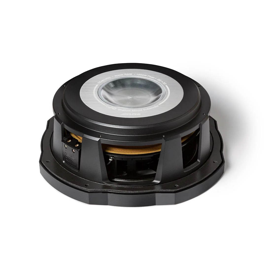 Alpine RS-W10D2 10" Shallow Mount Subwoofer with Dual 2-ohm Voice Coils (RSW10D2) - Image 2
