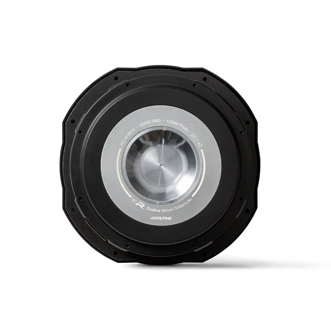 Alpine RS-W10D2 10" Shallow Mount Subwoofer with Dual 2-ohm Voice Coils (RSW10D2) - Image 6
