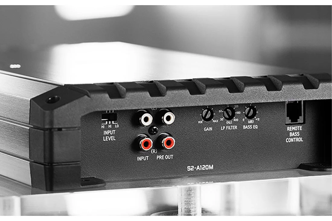 Alpine S2-A120M S-Series 1200W Mono Subwoofer Amplifier (S2A120M) - Image 6