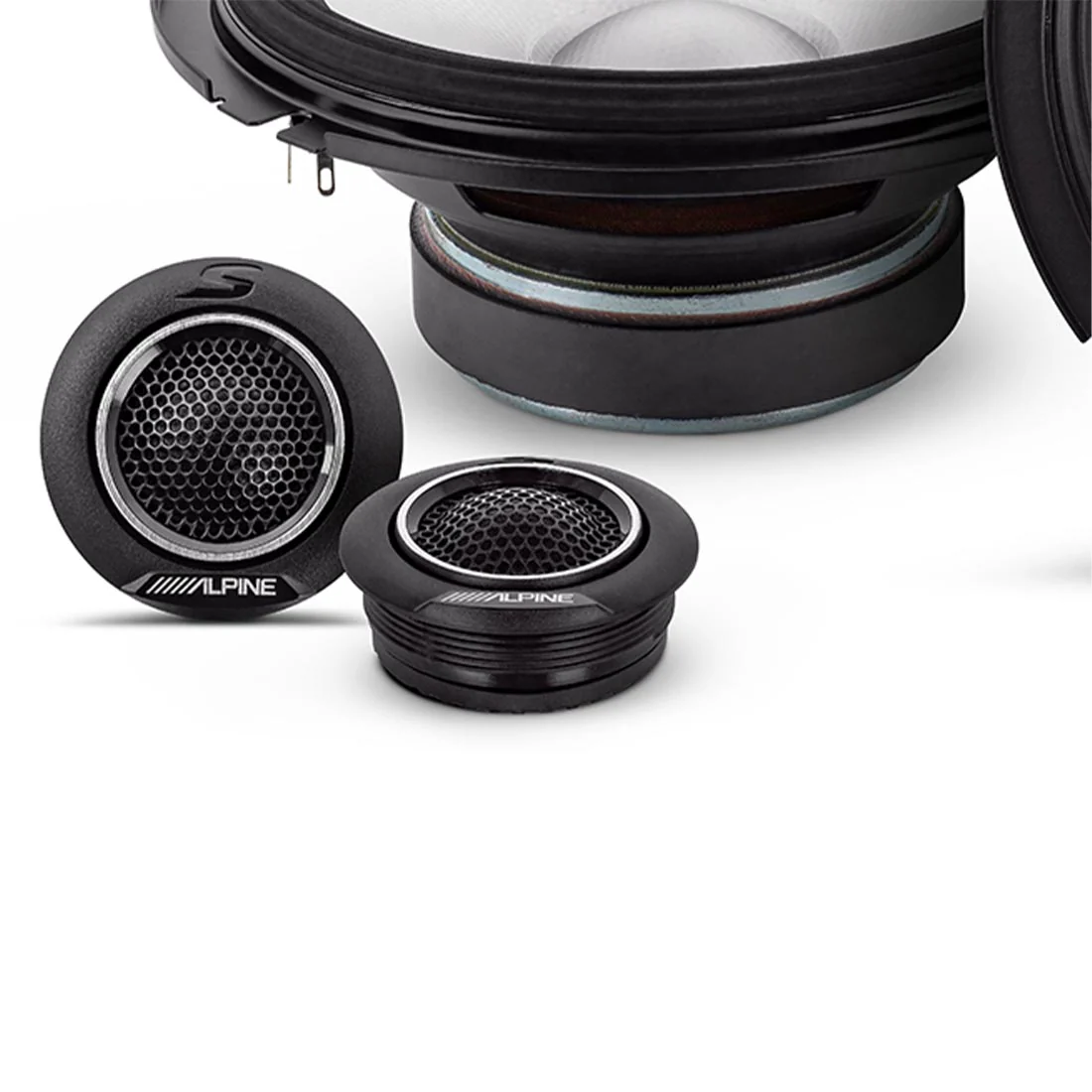 Alpine S2-S10TW S-Series 1" Component Tweeters (S2S10TW) - Image 9