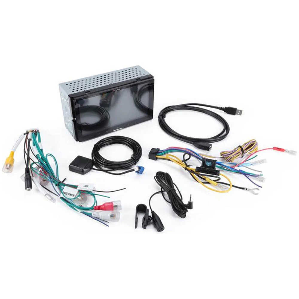 Alpine iLX-W670 7" Digital Multimedia Receiver | SiriusXM SXV300 Tuner | EchoMaster RVC 5721 Rear/Front View Backup Camera - Bundle - Image 4