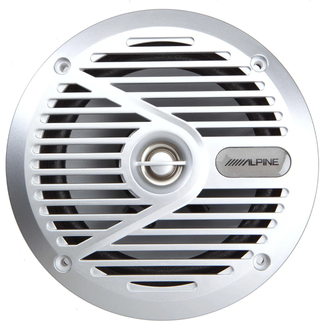 Alpine SPS-M601 6.5" Coaxial 2-Way Marine Speaker - Silver (SPSM601) - Image 2
