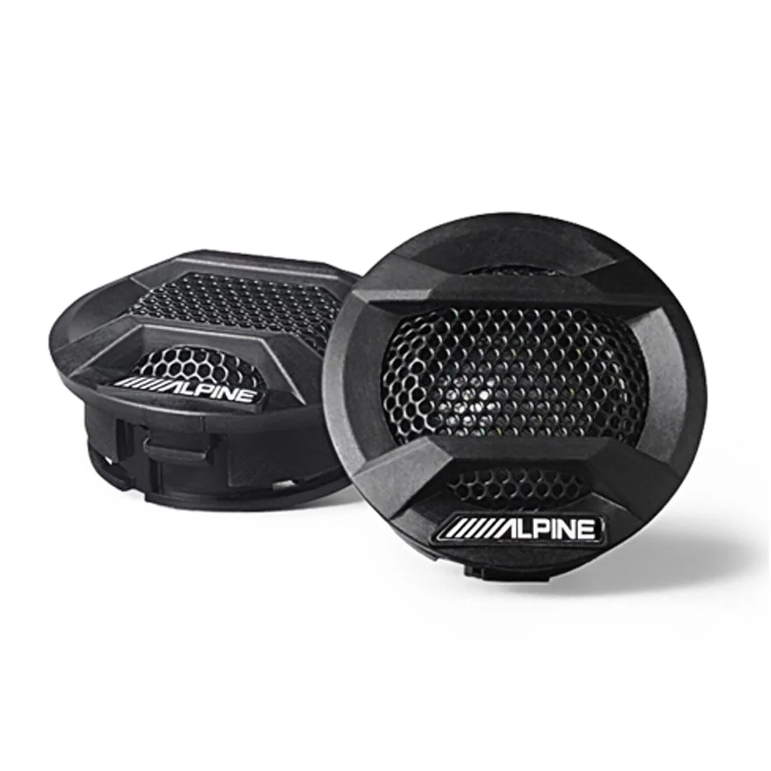 Alpine SPV-10TW-WRA Weather 1" Resistant Component Tweeters for Select 2007-up Jeep Wrangler and Gladiator Vehicles (SPV10TWWRA)