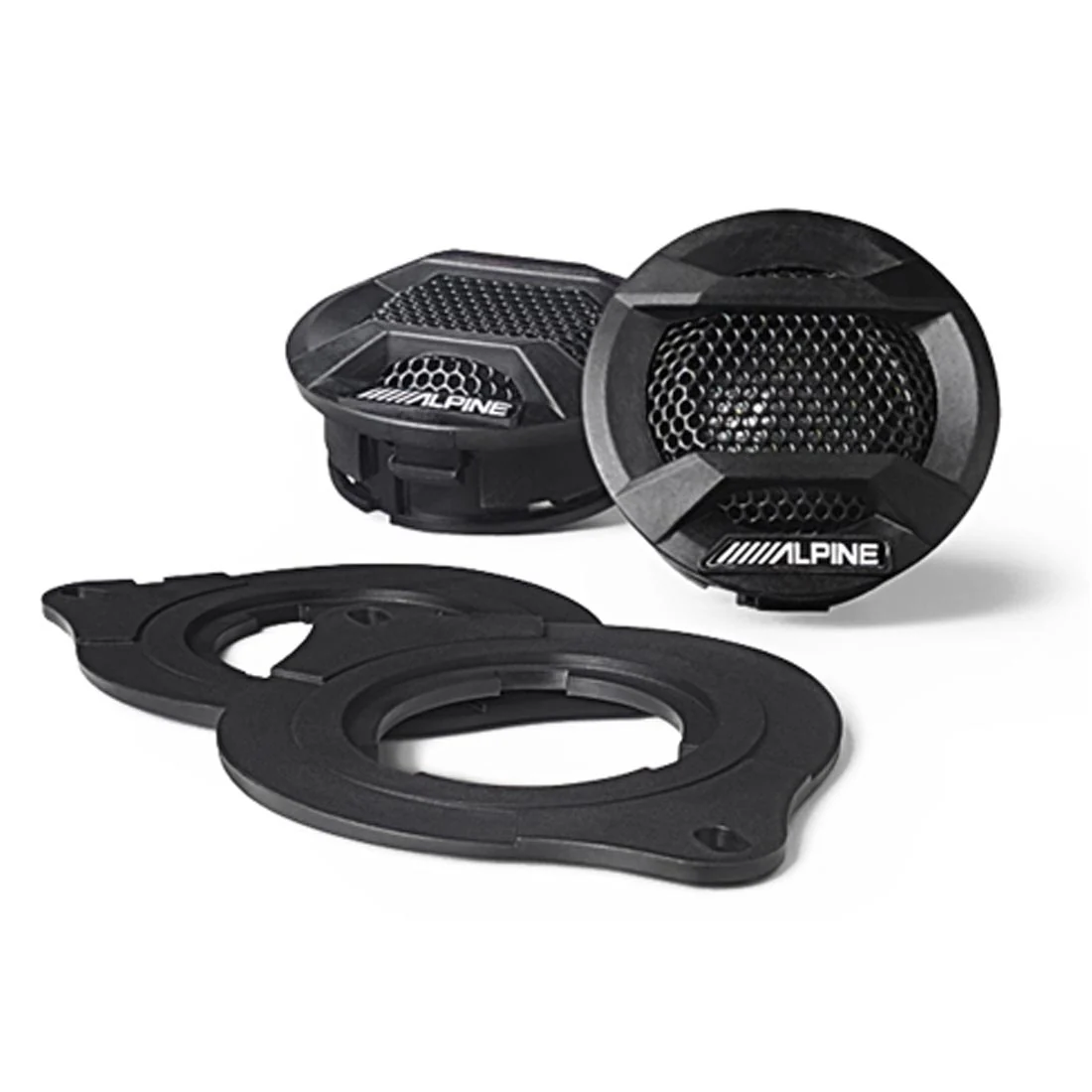 Alpine SPV-10TW-WRA Weather 1" Resistant Component Tweeters for Select 2007-up Jeep Wrangler and Gladiator Vehicles (SPV10TWWRA) - Image 2