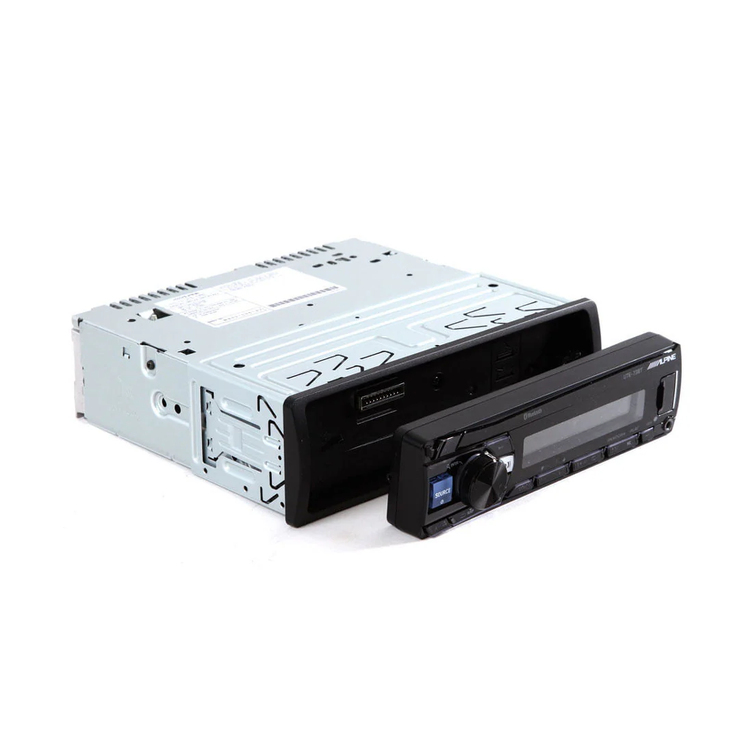 Alpine UTE-73BT Single-DIN Bluetooth Digital Media Receiver (UTE73BT) - Image 3