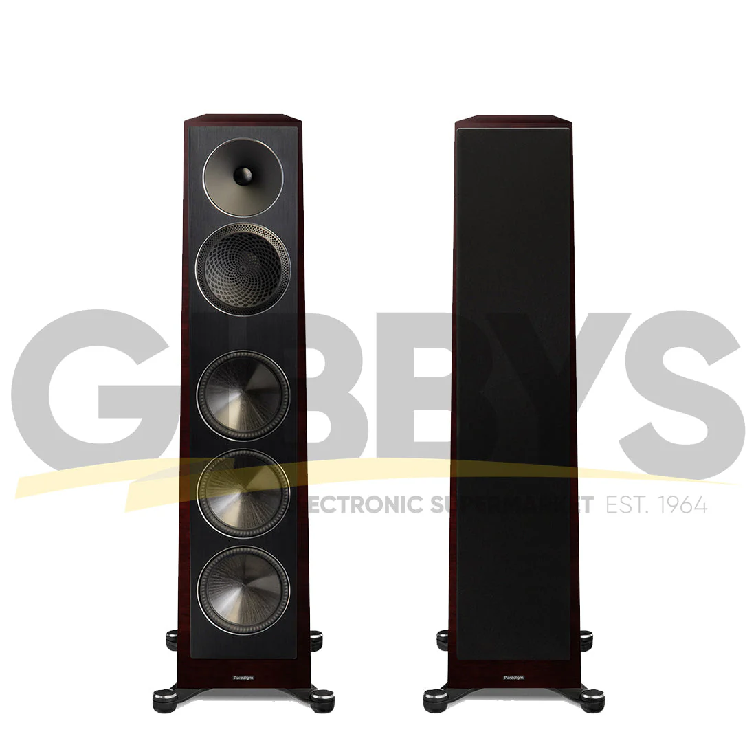 Anthem MRX 1140 8K AV Receiver | Paradigm Founder 100F 5-Driver 3 Way Floor Standing Speaker - Midnight Cherry - Pair - Bundle - Image 5