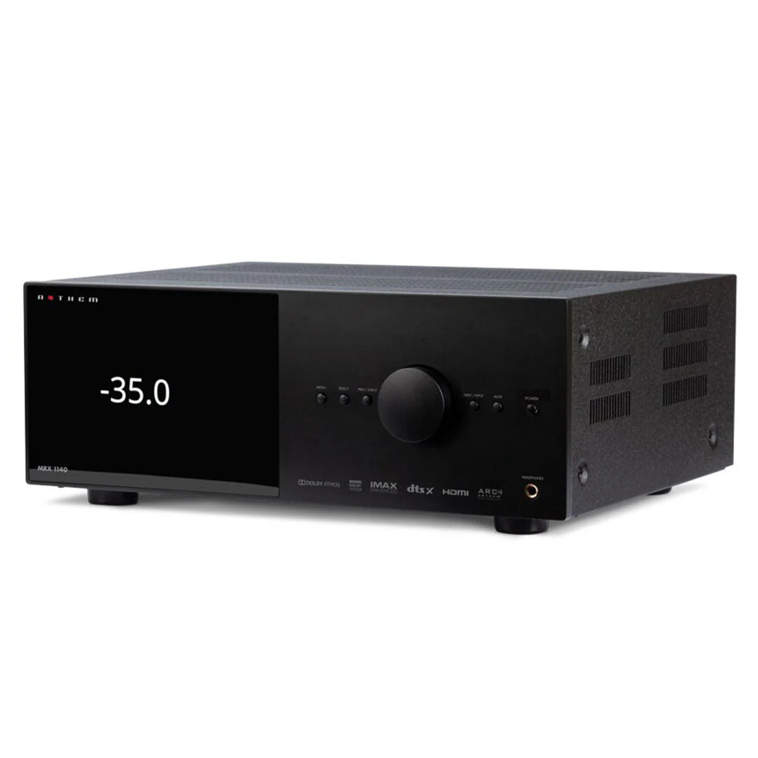 Anthem MRX 1140 8K AV Receiver | Paradigm Founder 100F 5-Driver 3 Way Floor Standing Speaker - Midnight Cherry - Pair - Bundle - Image 2