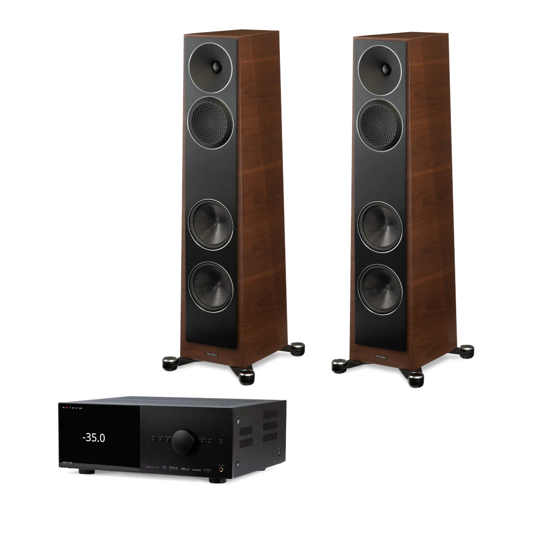 Anthem MRX 1140 8K AV Receiver | Paradigm Founder 80F Floor Standing Speakers Bundle - Image 13