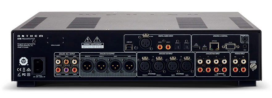 Anthem STR Pre-amplifier - Black (STR PREAMPLIFIER BLACK) - Image 5