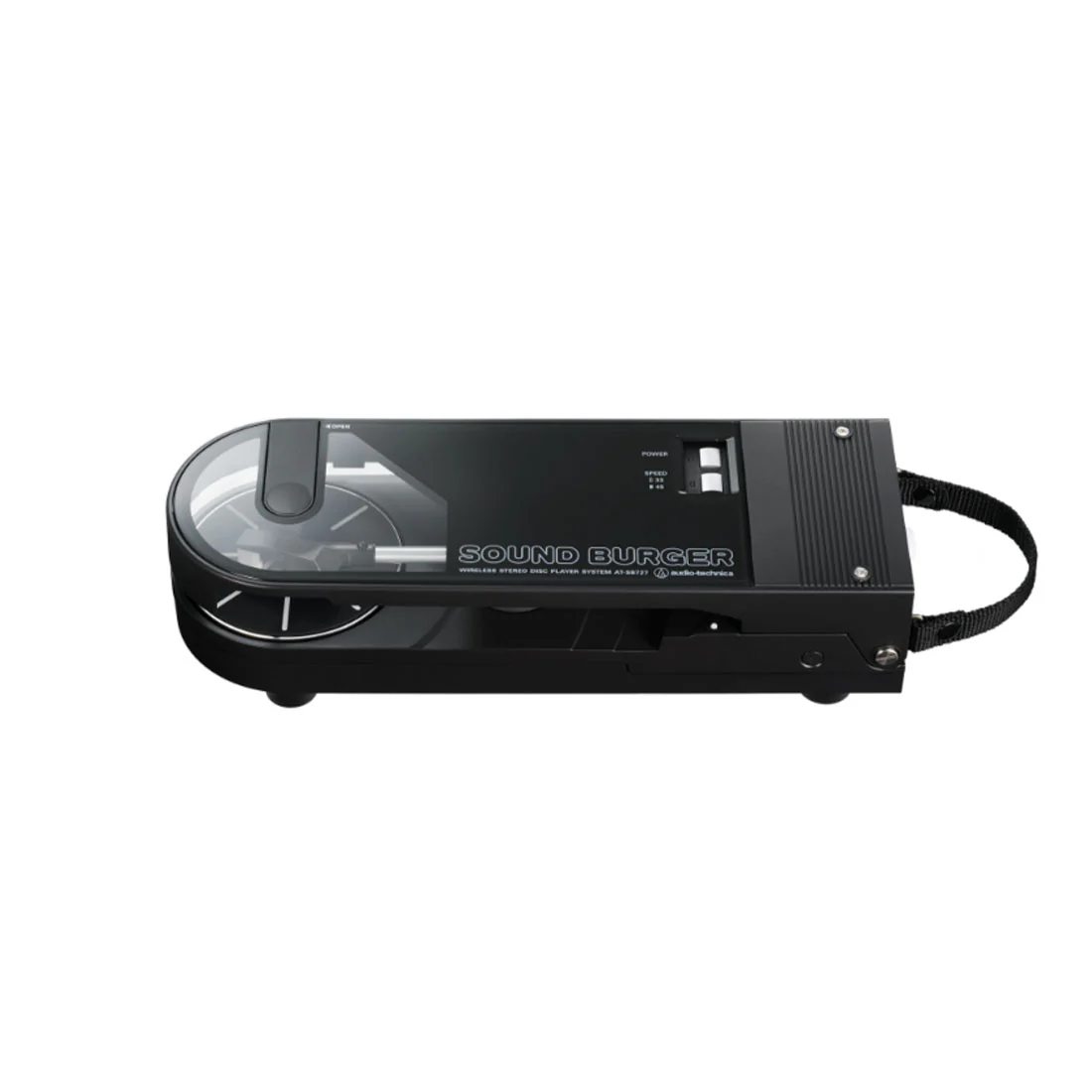 Audio-Technica AT-SB727 Sound Burger Portable Bluetooth Turntable - Black - Image 3