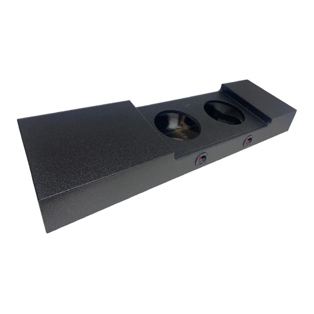 Bass-Maxx P212PF3CD Dual 12" Down Firing Ported Subwoofer Enclosure for Deluxe Ford 09-Up Crew Cab / 17-Up Super Duty