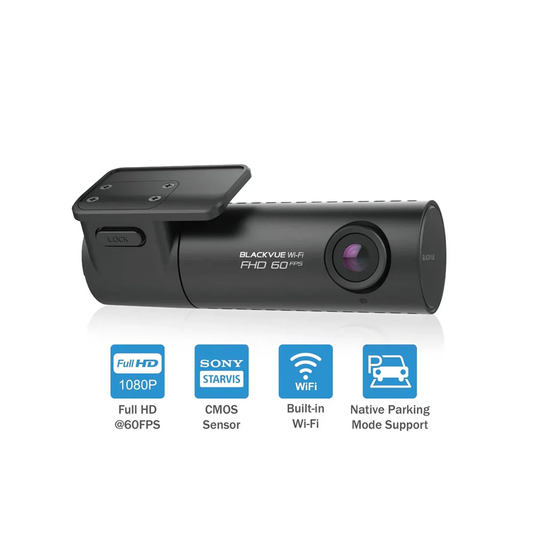 BlackVue DR590X-1CH PLUS 1-Channel 1080P Dash Cam with WiFi + 32GB MicroSD Card (DR590X1CHPLUS32) - Image 2