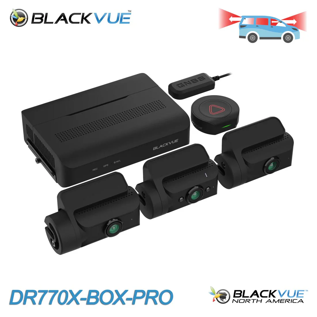 BlackVue DR770X-BOXPRO 3-Channel Customizable Dash Cam System with 1080P Front Cam & Hidden Box Unit (DR770XBOXPRO64) - Image 11