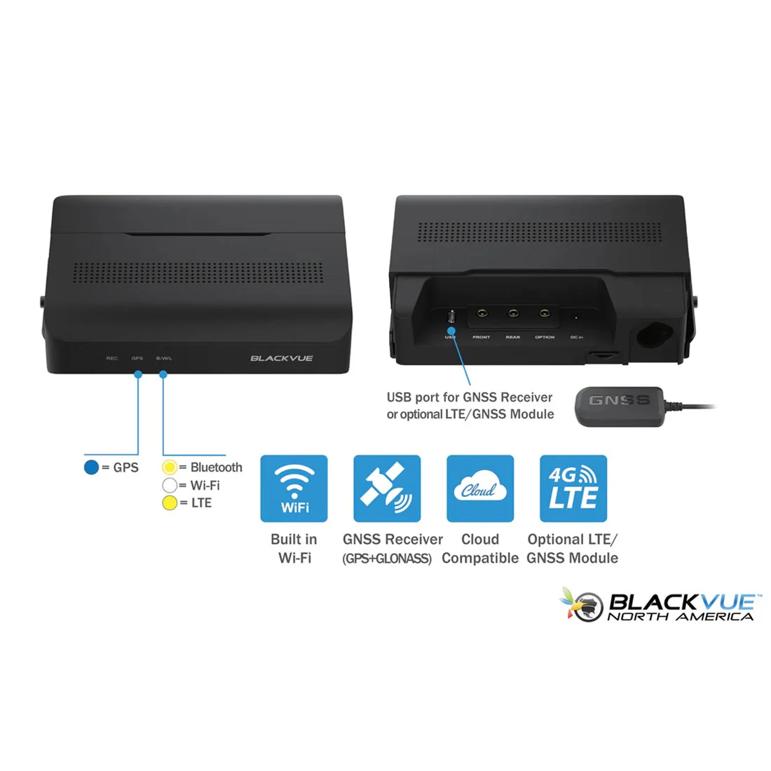 BlackVue DR770X-BOXPRO 3-Channel Customizable Dash Cam System with 1080P Front Cam & Hidden Box Unit (DR770XBOXPRO64) - Image 15