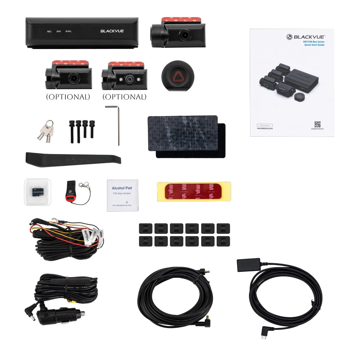 BlackVue DR770X-BOXPRO 3-Channel Customizable Dash Cam System with 1080P Front Cam & Hidden Box Unit (DR770XBOXPRO64) - Image 16