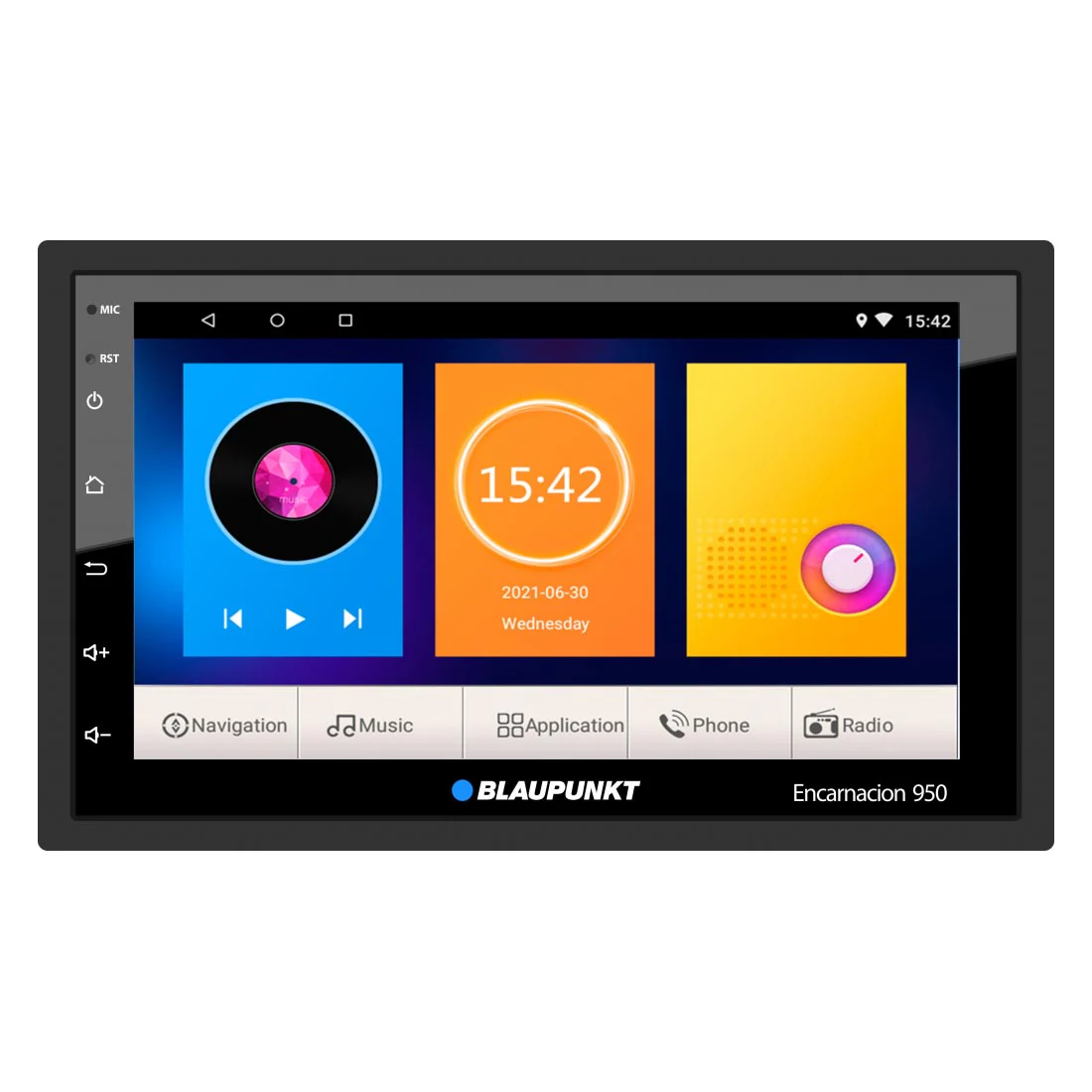 Blaupunkt ENCARNACION950 7" Double Din Mechless Receiver with Bluetooth (ENCARNACION950)