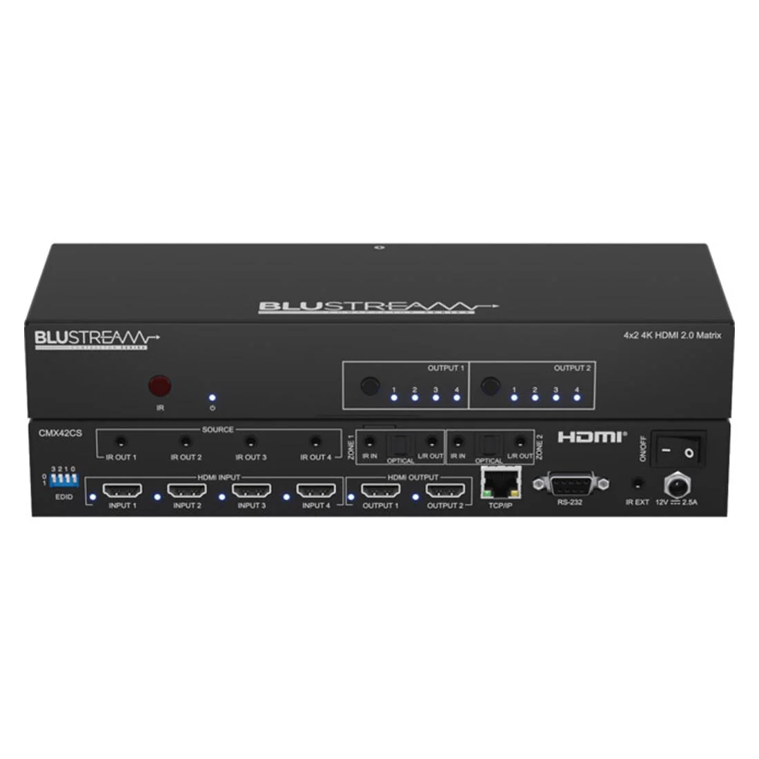 Blustream CMX42CS 4x2 4K HDMI 2.0 Matrix - Image 4