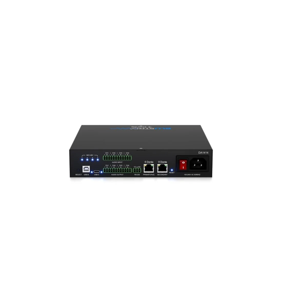 Blustream DA1414 14x14 Audio Matrix with Dante and USB - Image 6