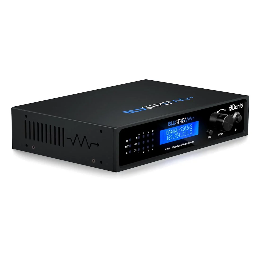 Blustream DA44AU 4x4 Dante Digital Audio Converter (DA44AU) - Image 2