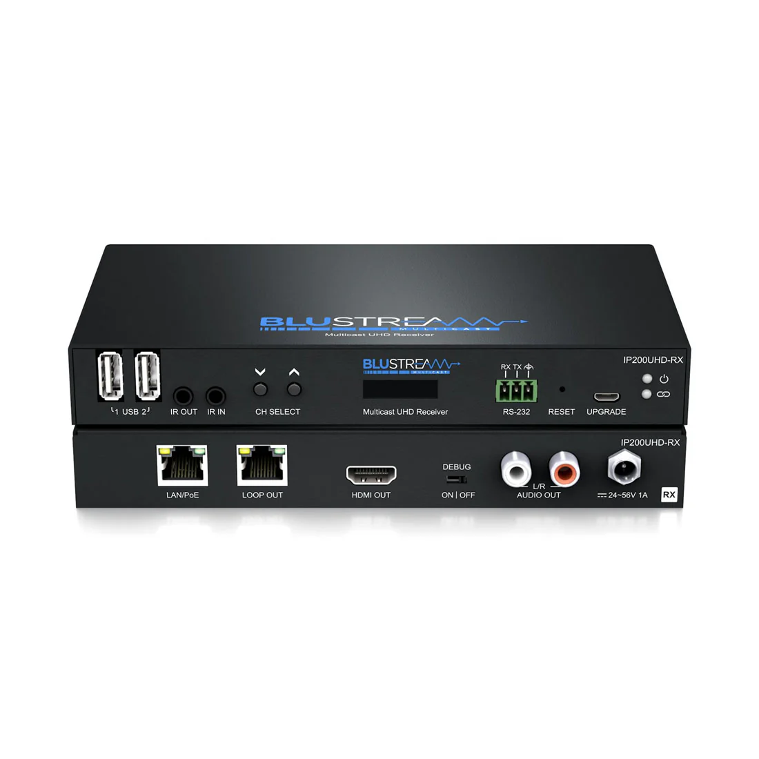 Blustream IP200UHD-RX Multicast UHD Video Receiver (IP200UHDRX)