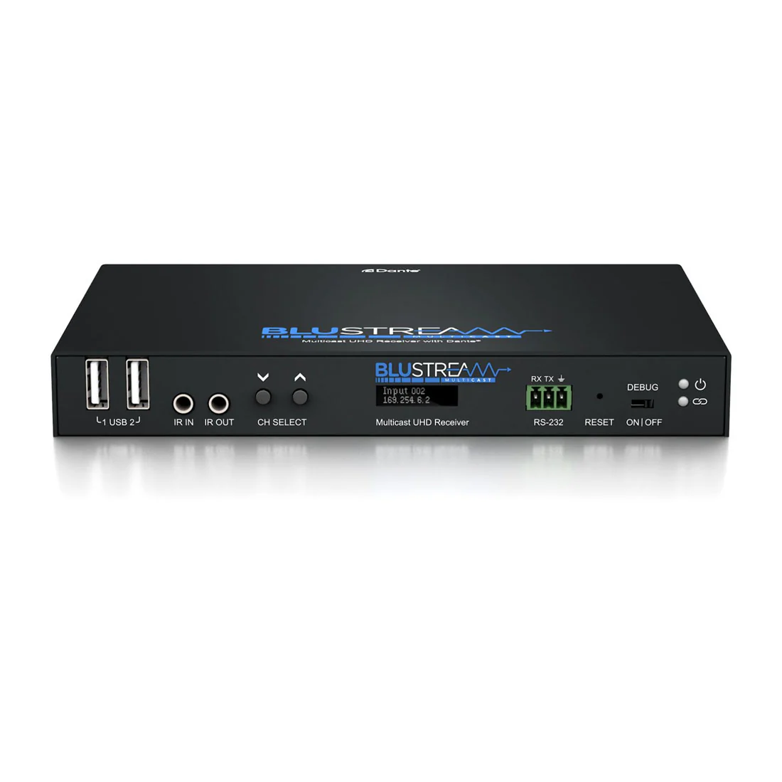 Blustream IP250UHD-RX Multicast UHD Video Receiver (IP250UHDRX) - Image 2