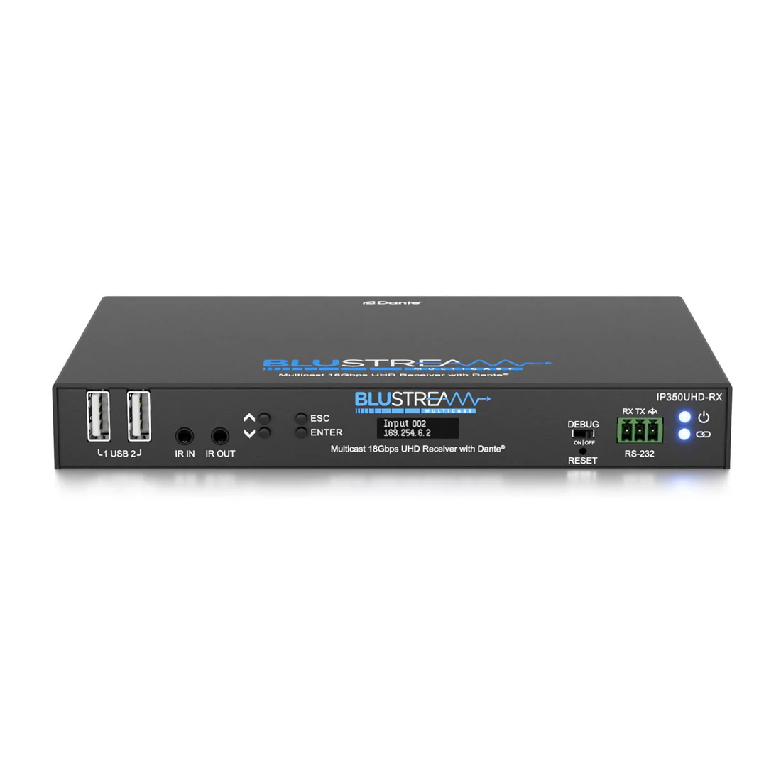 Blustream IP350UHD-RX Video over IP Receiver (IP350UHDRX) - Image 3