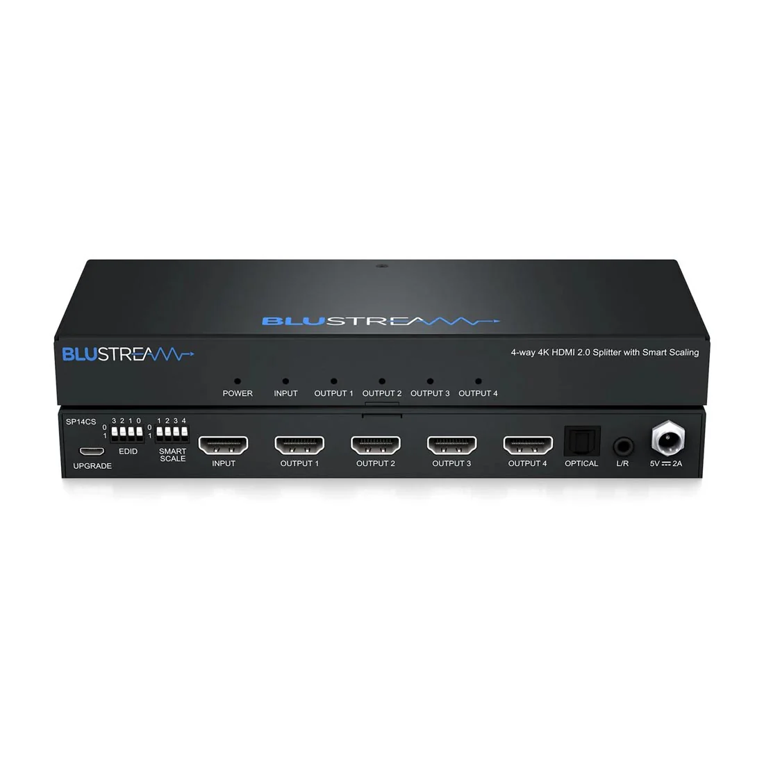 Blustream SP14CS 4-Way 4K HDMI 2.0 Splitter HDCP 2.2 (SP14CS) - Image 3