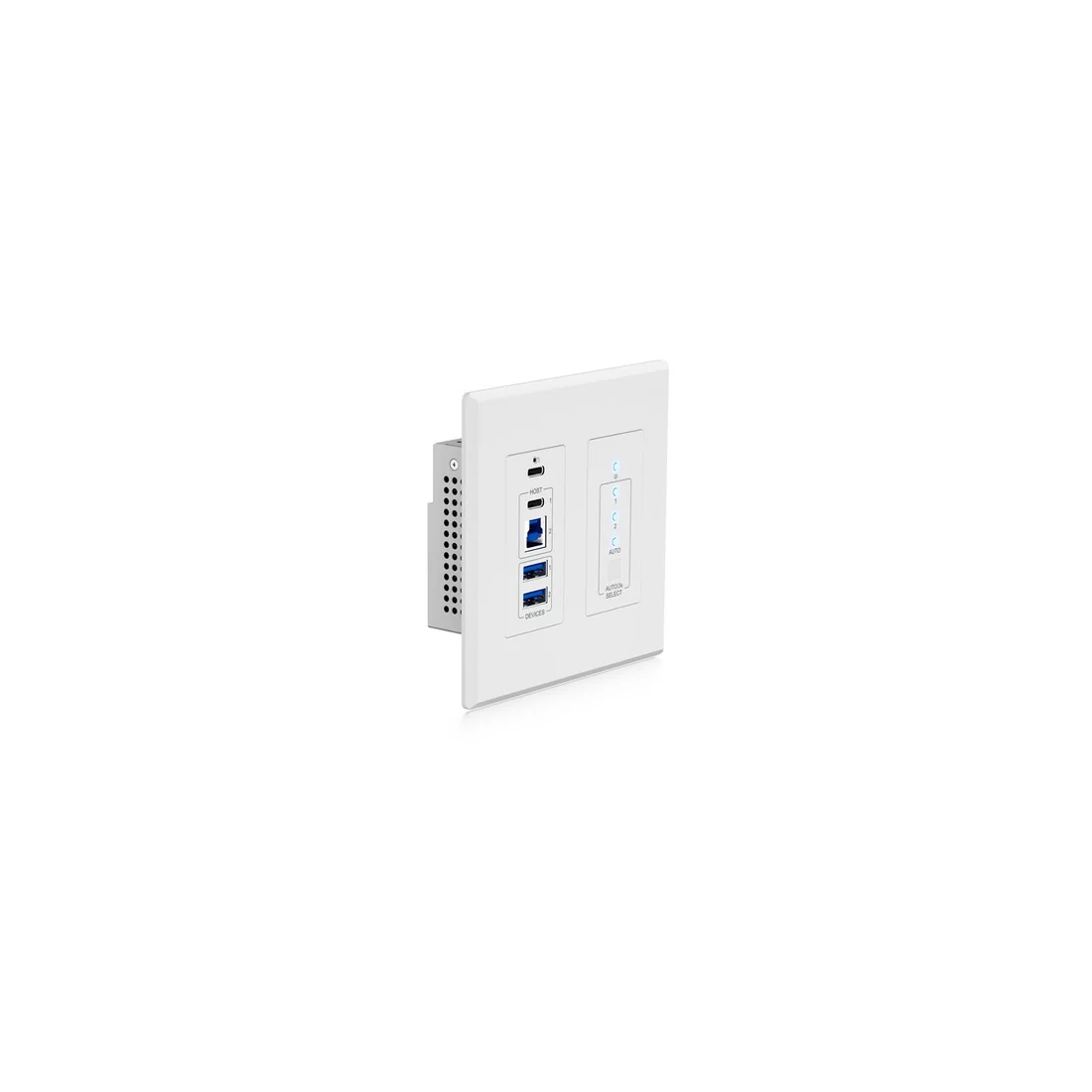 Blustream UEX3H-WP-US USB 3.2 Gen1 HDBaseT Wall Plate Host Extension - Image 2