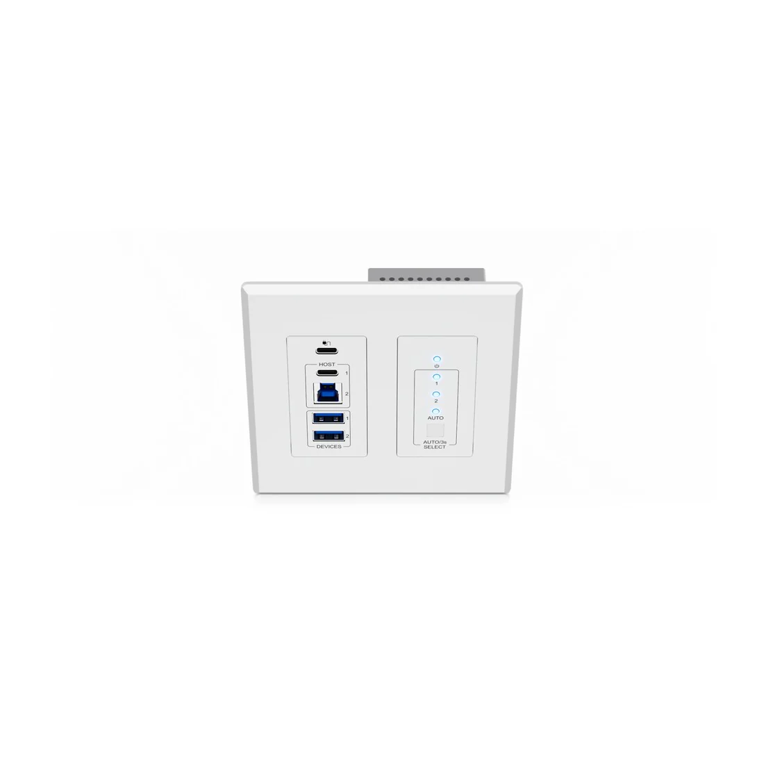 Blustream UEX3H-WP-US USB 3.2 Gen1 HDBaseT Wall Plate Host Extension - Image 4