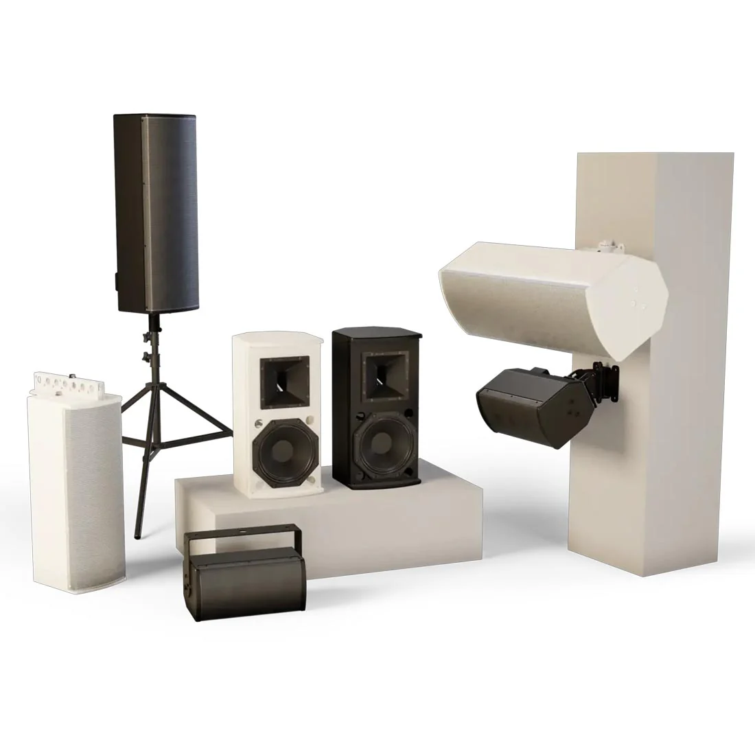 Bose Professional AMU105 ArenaMatch Utility 5.25" Compact Outdoor Loudspeaker - Each (8114330110) - Image 22