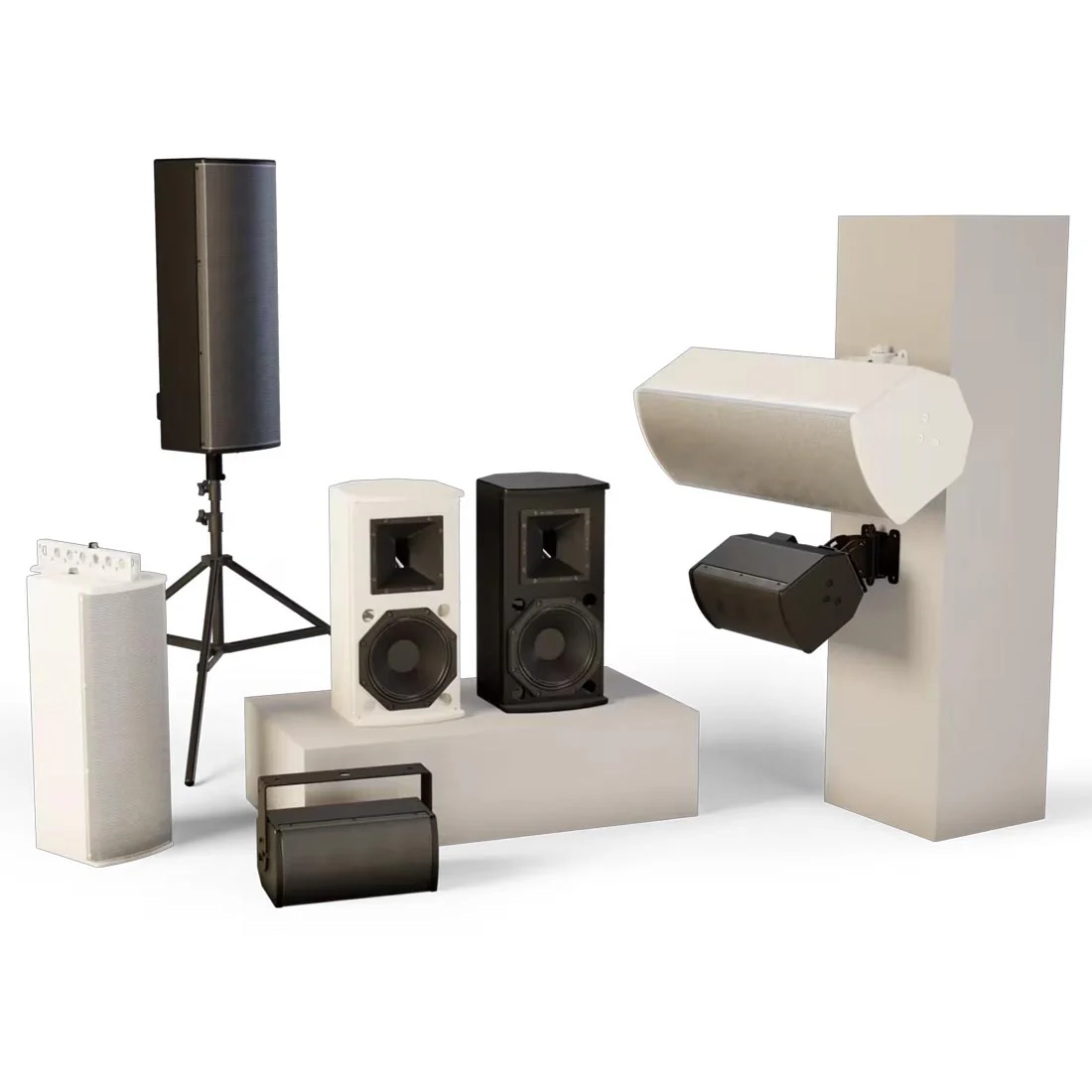 Bose Professional AMU208 ArenaMatch Utility 8" Dual Loaded Compact Outdoor Loudspeaker - Each (8114360110) - Image 22