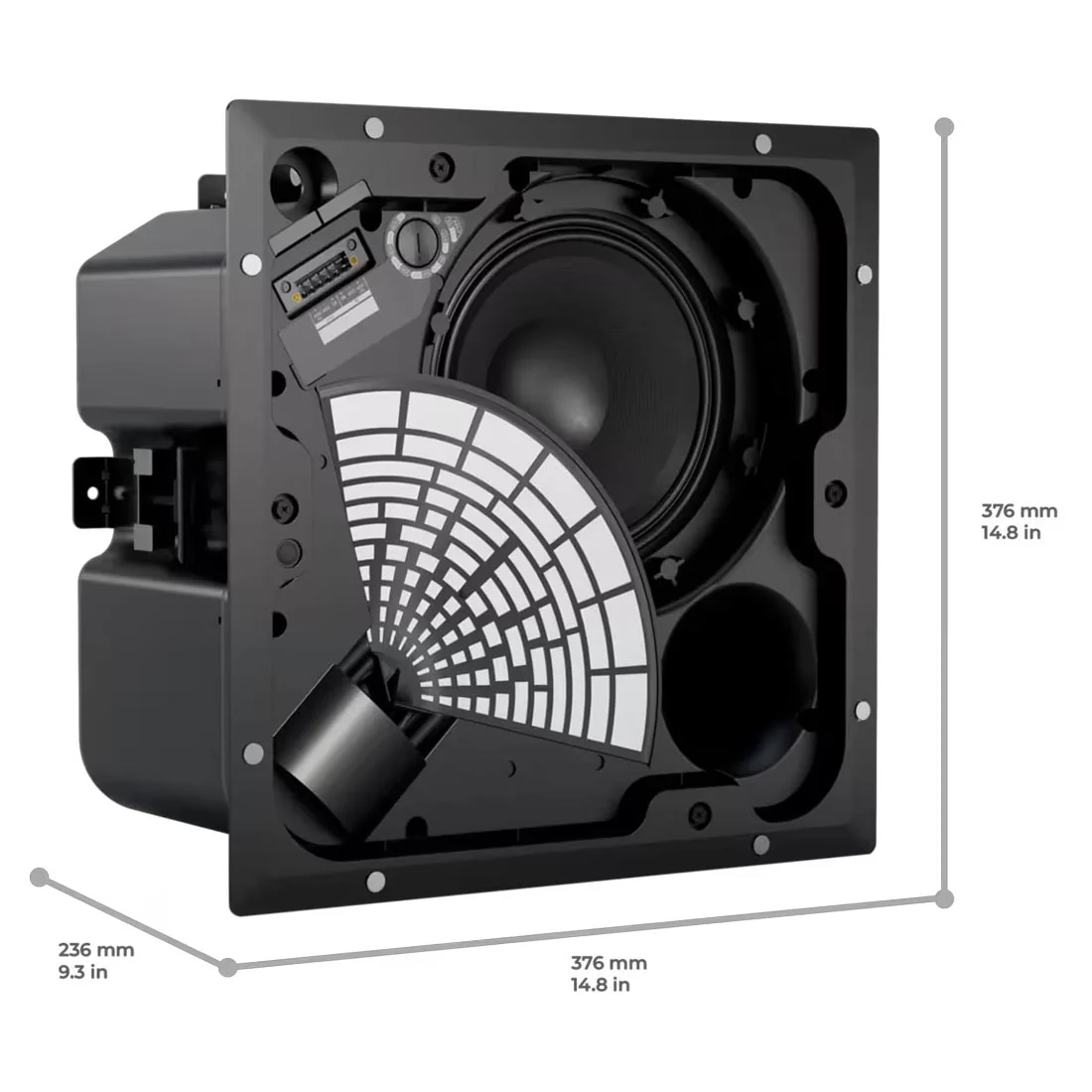 Bose Professional EM90 EdgeMax In-Ceiling Loudspeaker - White - Each (7788440220) - Image 13
