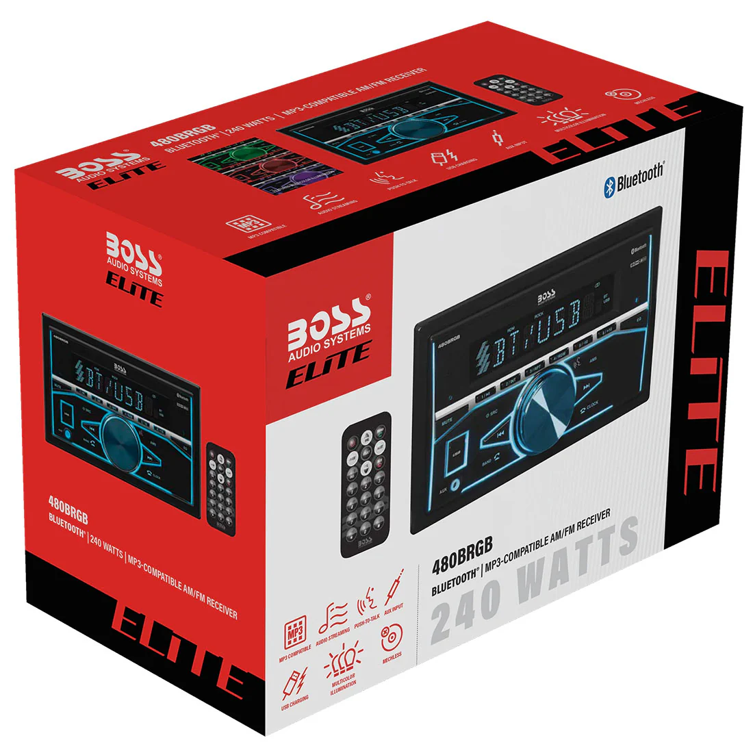 Boss Audio 480BRGB Double-Din Digital Media Receiver (480BRGB) - Image 5