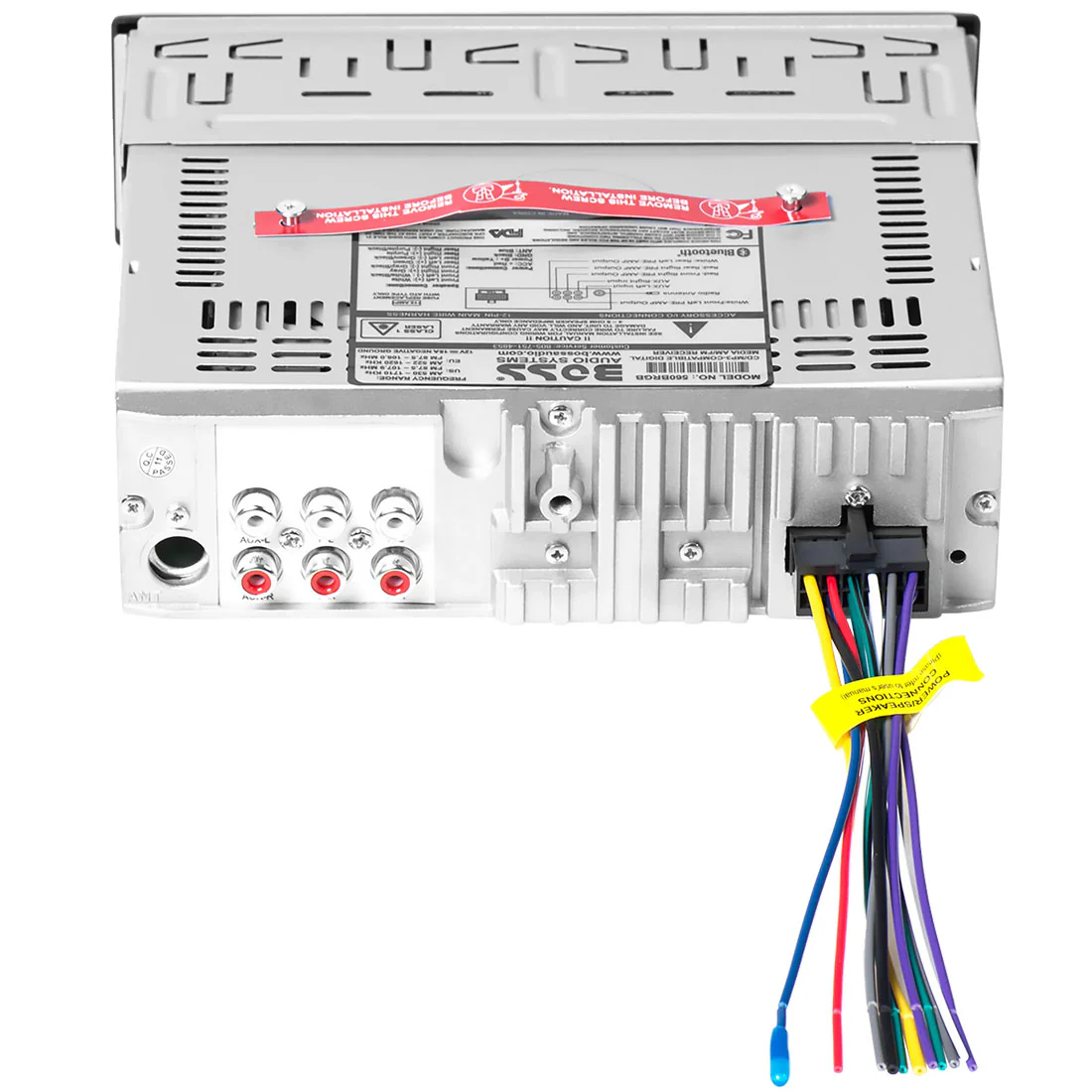 Boss Audio 560BRGB Single-Din CD Receiver (560BRGB) - Image 5