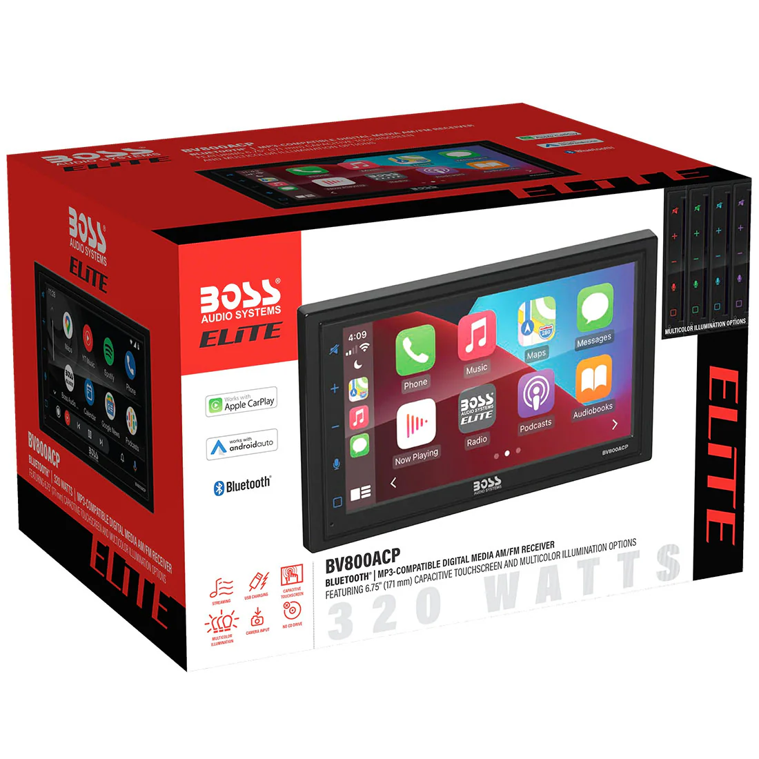 Boss Audio BV800ACP 6.75" Digital Multimedia Receiver (BV800ACP) - Image 7