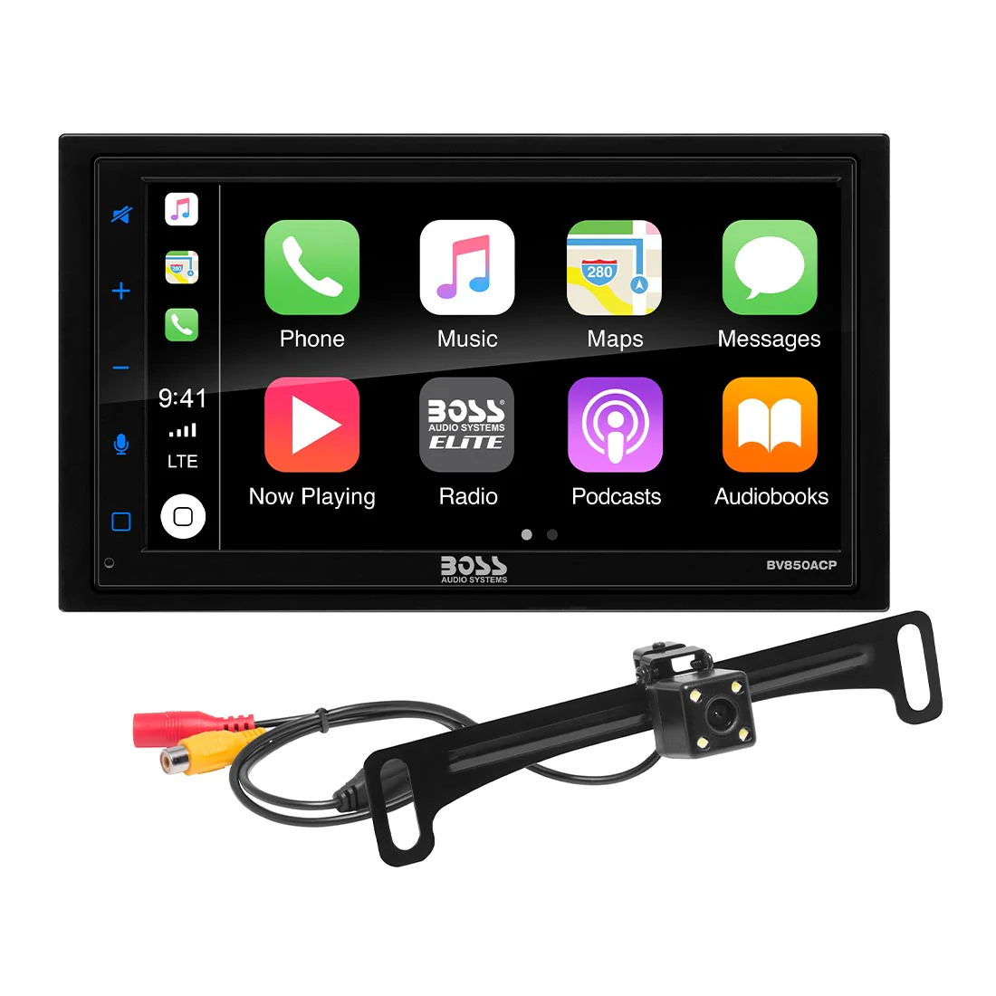 Boss Audio BV850ACP 6.75" Digital Multimedia Receiver with Rear Camera (BV850ACP)