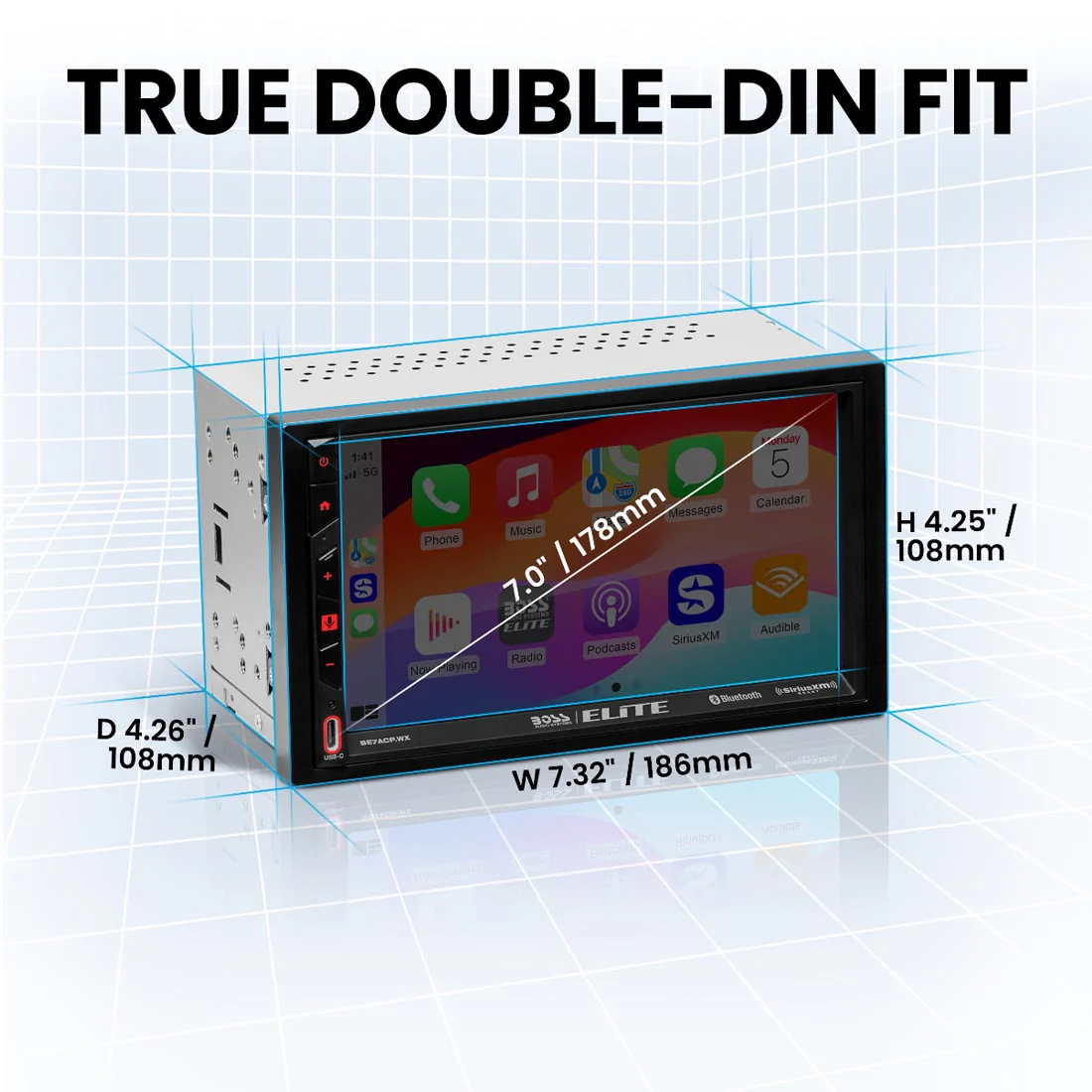 BOSS Audio Elite BE7ACP.WX Digital Multimedia Receiver (BE7ACP.WX) - Image 6
