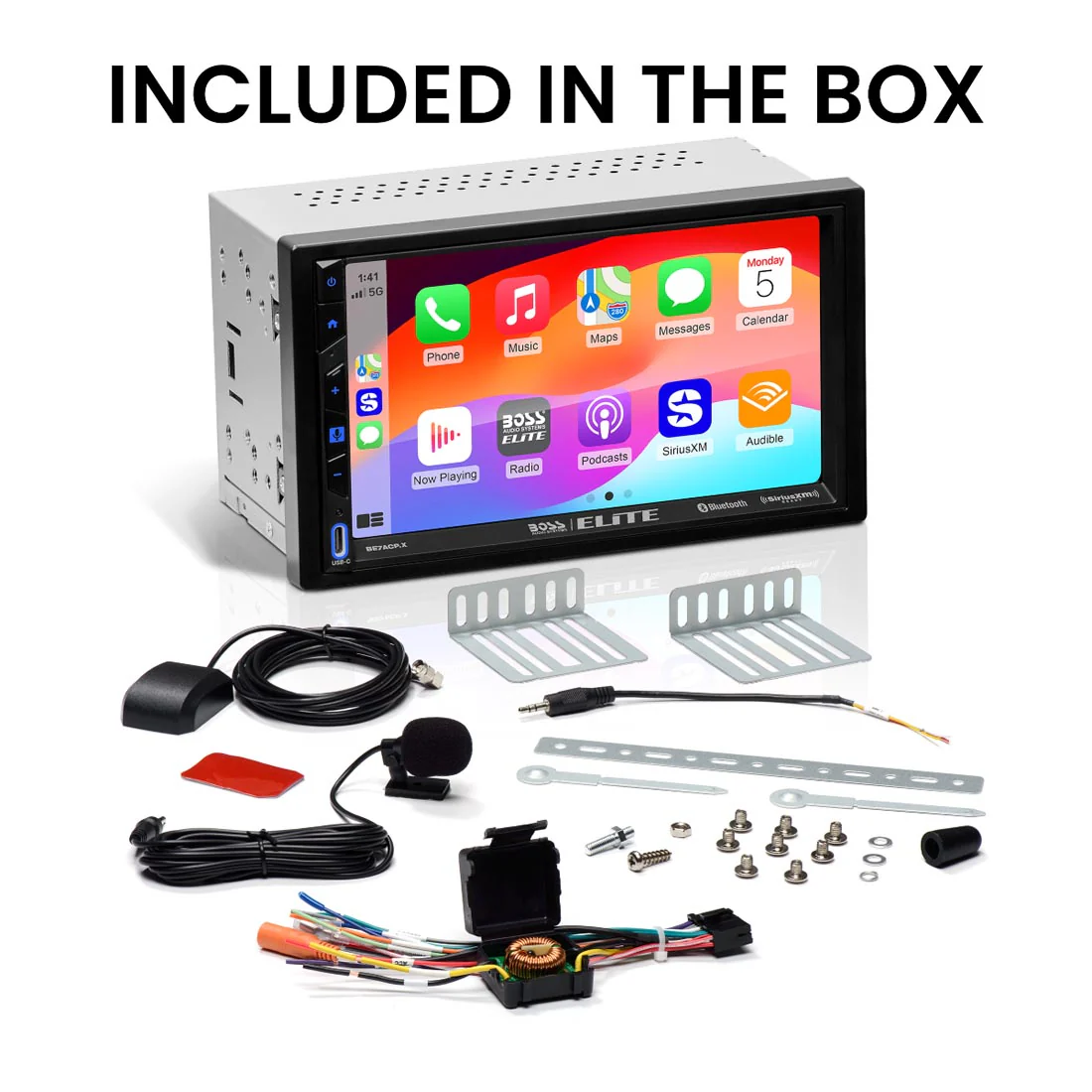 Boss Audio Elite BE7ACP.X Digital Multimedia Receiver (does not play discs) (BE7ACP.X) - Image 3