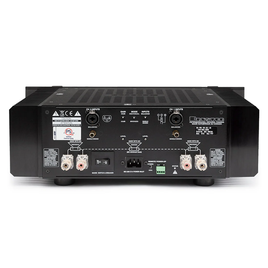 Bryston 43103 3B Stereo Power Amplifier (43103) - Image 4