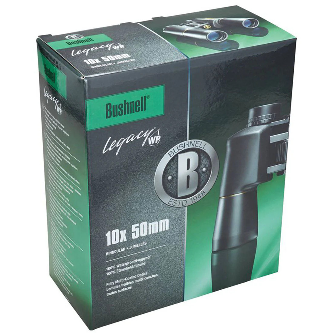 Bushnell 12-0150 Legacy 10 x 50 Porro Prism Waterproof Binoculars (120150) - Image 12