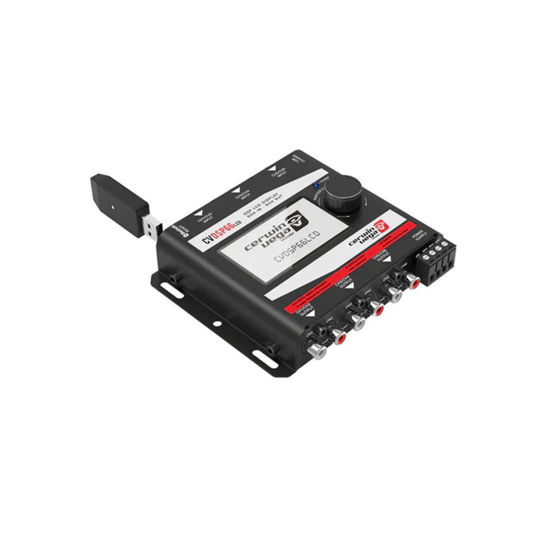 Cerwin Vega CVDSP66LCD 6-Channel Digital Signal Processor with LCD Display (DSP) (CVDSP66LCD)