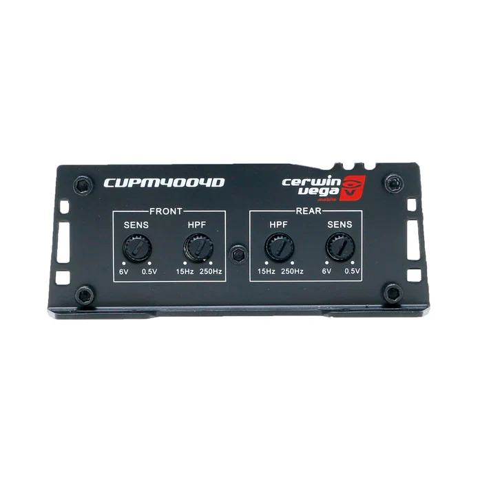Cerwin Vega CVPM400.4D 480 Watt RMS 2 Ohm Mini-Series 4-Channel Amplifier (CVPM400.4D) - Image 4