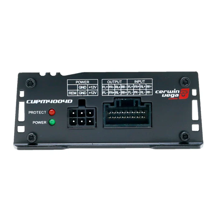 Cerwin Vega CVPM400.4D 480 Watt RMS 2 Ohm Mini-Series 4-Channel Amplifier (CVPM400.4D) - Image 5