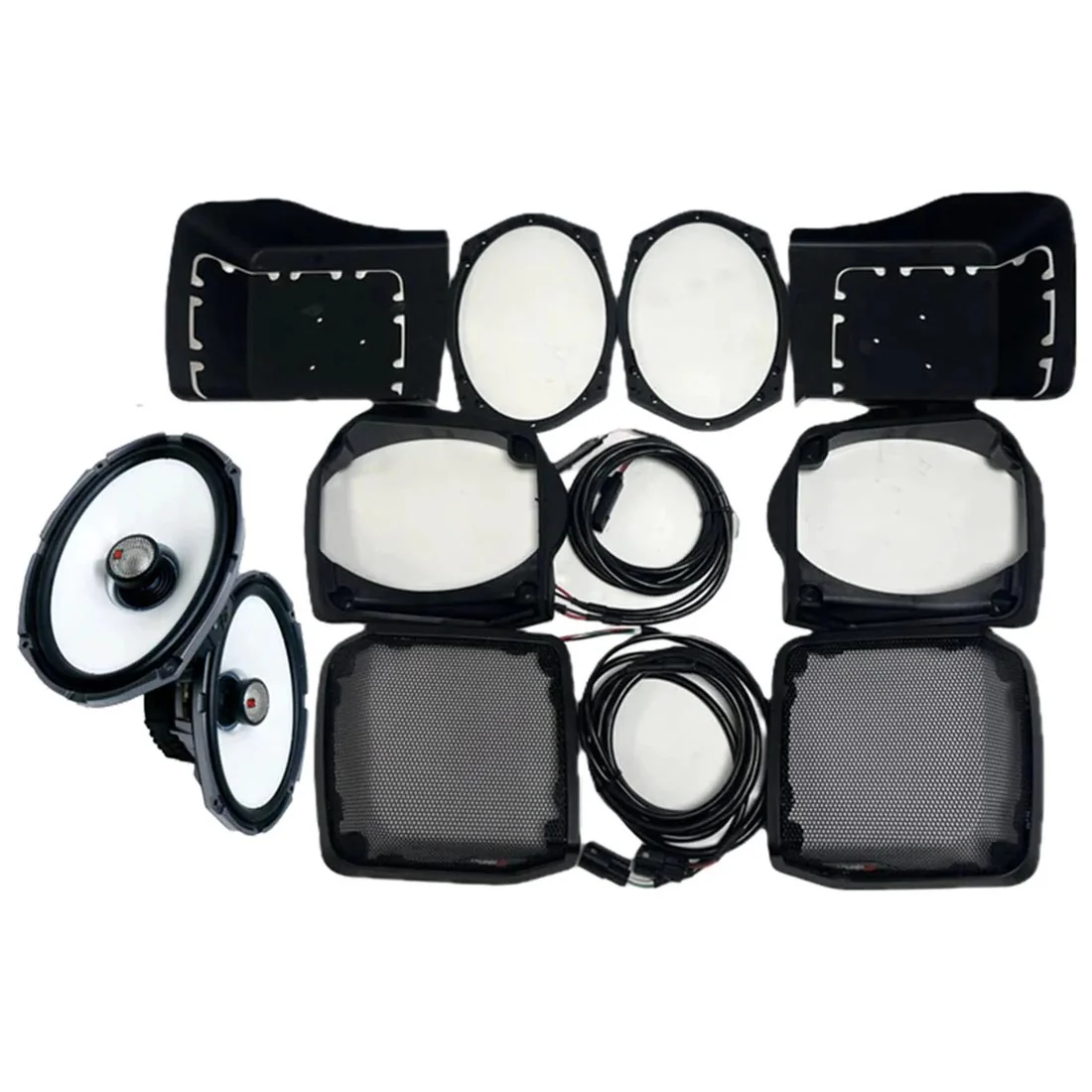 Cerwin Vega RPMSM694LK13 Cut-In Lid Kit with SM69F4 Speakers for 1998-2013 Harley Davidson Motorcycles (RPMSM694LK13)